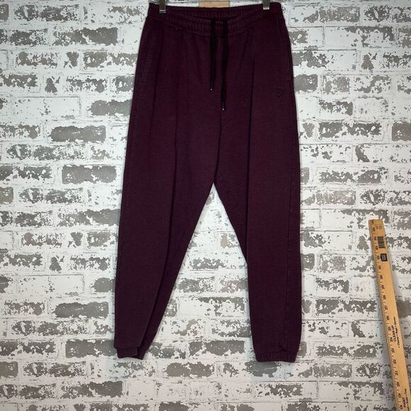 Gymshark | women maroon jogger sweat pants - Picture 10 of 11